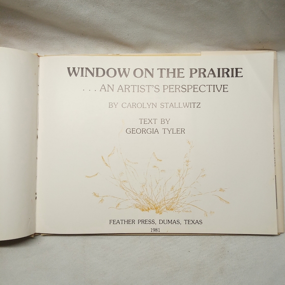 Window on the Prairie: An Artist's Perspective [Signed by Artist and Author] - Picture 6 of 12